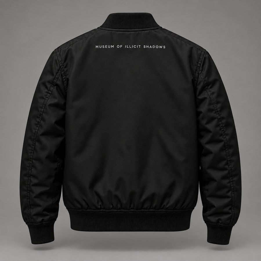 MIS bomber, back, design concept
