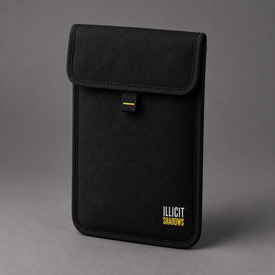 Faraday phone sleeve, design concept