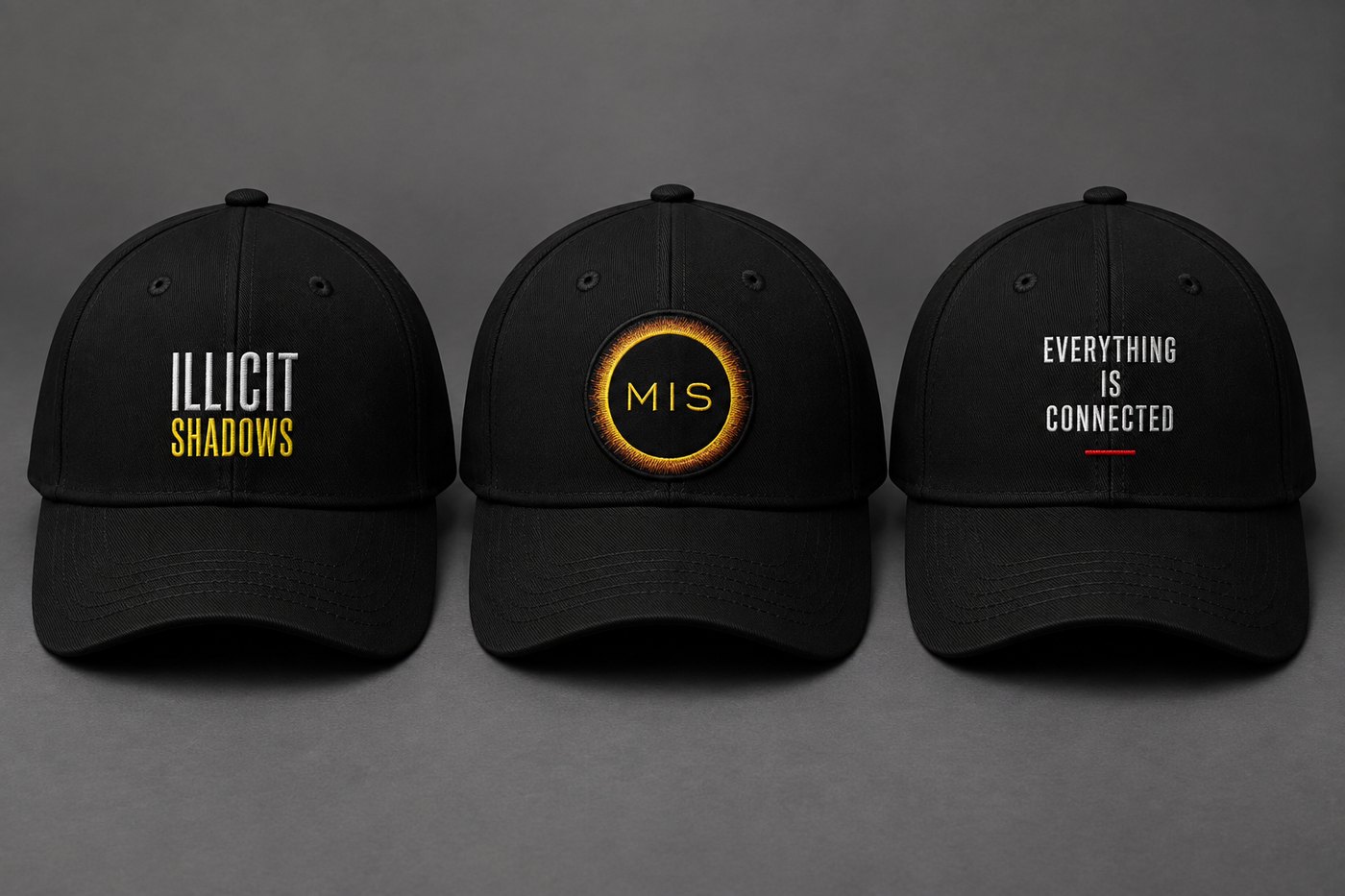 Three MIS caps: Illicit Shadows, the eclipse, and Everything is connected